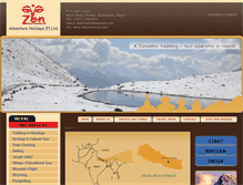 Tablet Screenshot of adventurezen.com
